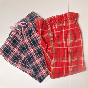 Sleep Chic Flannel Pajama Pants Bundle | Size M | 100% Cotton 💤🎄